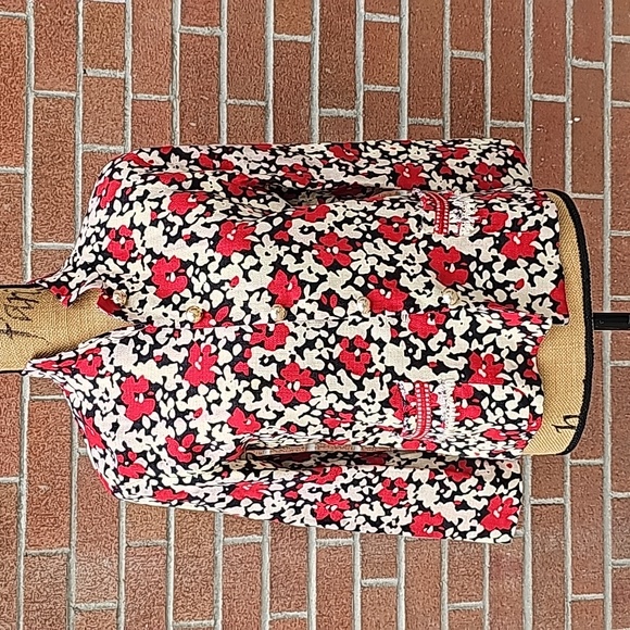 MOSCHINO Floral Skirt Suit Set - Picture 13 of 16